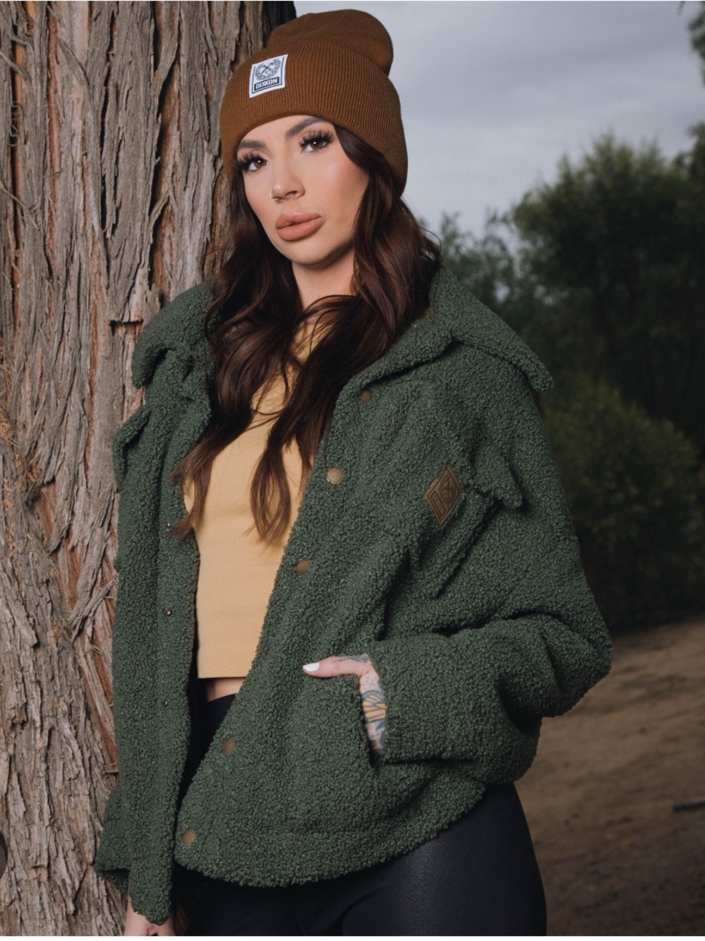Dixxon The Demi Sherpa Jacket-NWOT